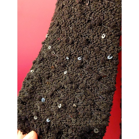 Antonio Melani Black Sequin Sweater, Long Sleeve, Size XS, NWT - Picture 4 of 9